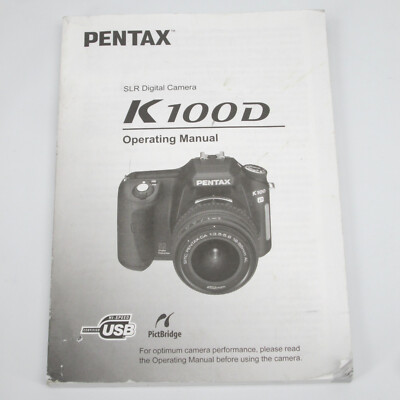 Pentax K100D DSLR DIGITAL CAMERA w/ SMC Pentax-DA 18-55mm Lens w