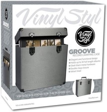 WB Vinyl Styl Groove 12 Inch Vinyl Record Travel Carrying Case Graphite