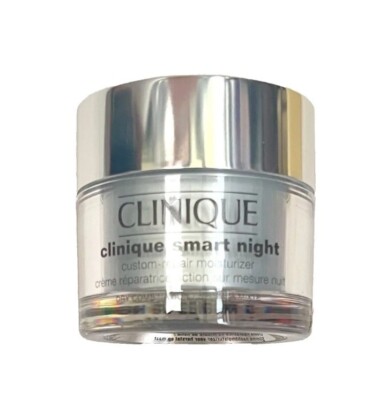 Clinique Smart Night Custom Repair Moisturiser | Dry Combination 50mL | RRP £70