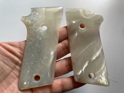 New Smooth White Pearl Resin Grip for Taurus PT 911, PT 940 Full Size