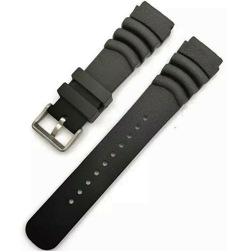20/22/24MM RUBBER DIVER WATCH BAND FOR SEIKO 7s26-0030 SKX013 SKX015 SKX009 011 - Picture 3 of 6