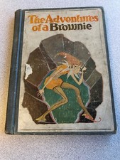 The Adventures Of A Brownie 1908 Reilly Britton Co Vintage Antique Rare Book