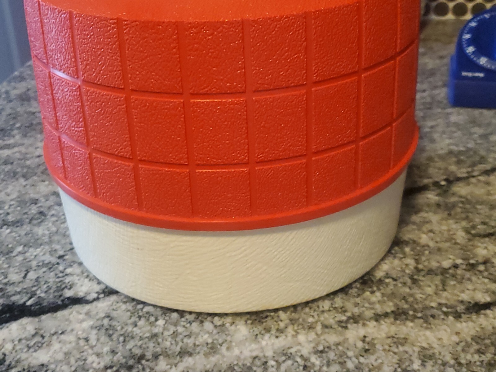 Vintage Thermos Picnic Water Jug Red & White Plastic 1 Gallon Made USA