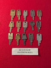 ORIGINAL "SAMSONITE" LUGGAGE KEYS, SUITCASE, YOU CHOOSE $3.99-$6.99 each