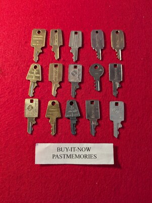 ORIGINAL ''SAMSONITE'' LUGGAGE, SUITCASE KEY, YOU CHOOSE $3.99-$6.99 each