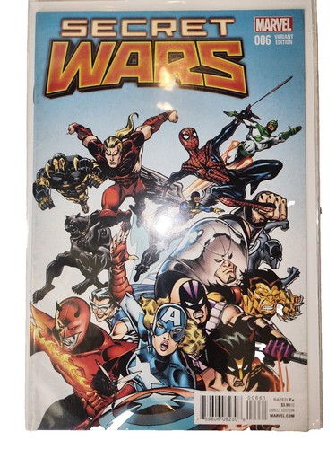 Secret Wars #1 (2015) VF+ Marvel Comics Alex Ross Cover BIN-4199