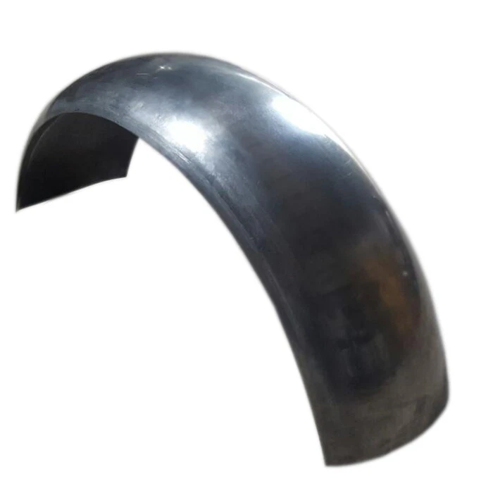 Heckfender Old School Bobber 170x650 mm Fender Kotflügel 1,5mm Stahl rund - Bild 3 von 4