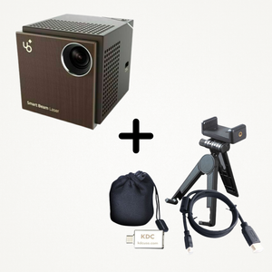 New Uo Smart Beam Laser Wireless Wifi Portable Mini Projector With Accessory Set Ebay