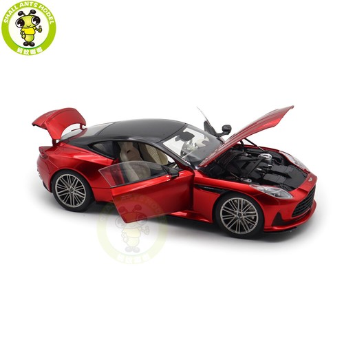 1/18 Aston Martin DB12 DB 12 Red Black Top Diecast Model Toy Car - 第 11/17 張圖片