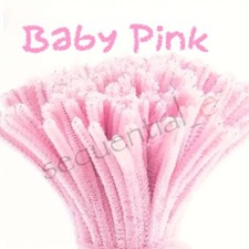 Chenille Craft Stems Pipe Cleaners 30cm x 6mm Lots Of Colours 