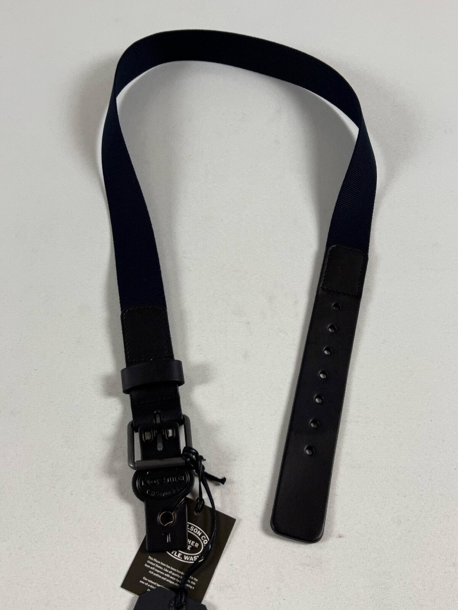 Filson canvas belt フィルソン キャンバスベルト 革 navy FILSON CANVAS BELT L NAVY NWT | eBay