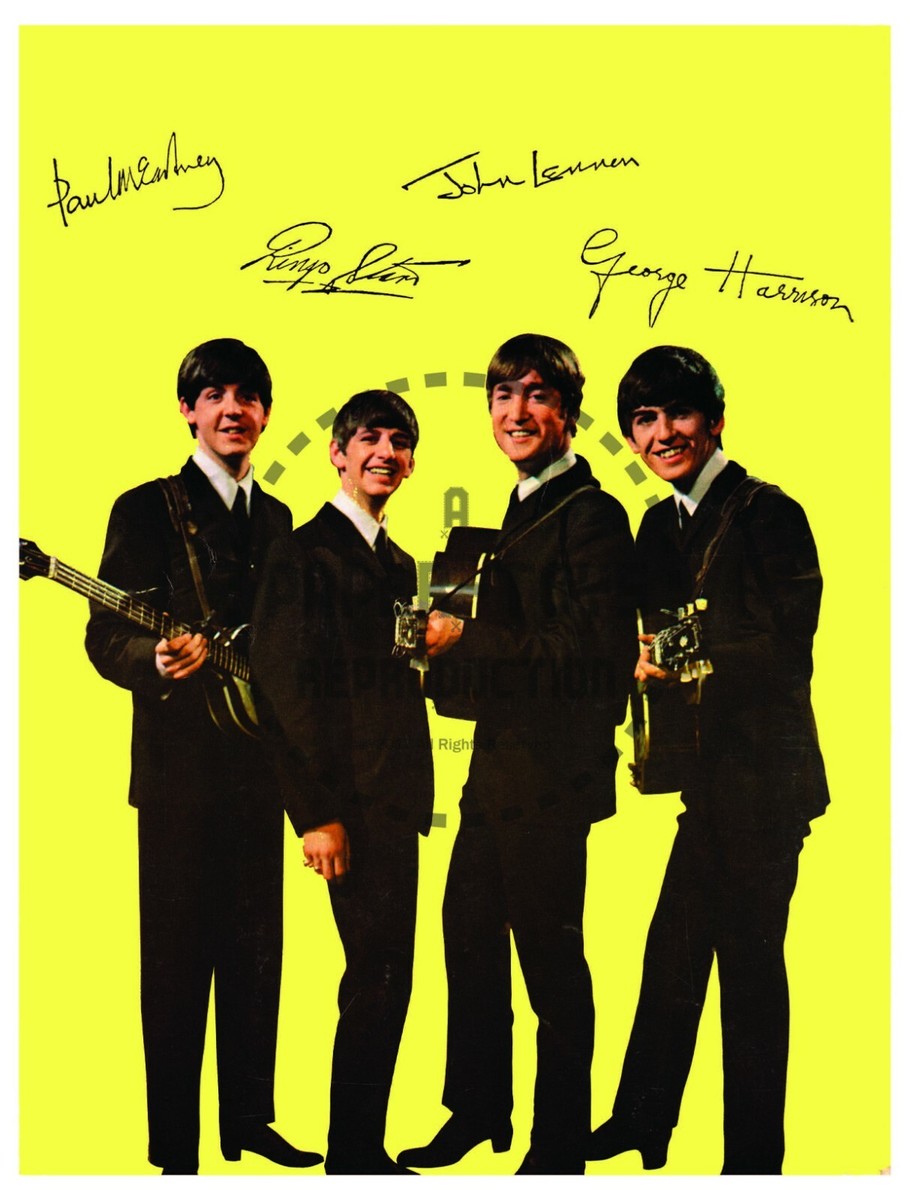 VINTAGE REPRINT - 1964 - THE BEATLES COLORING BOOK - COMPETE