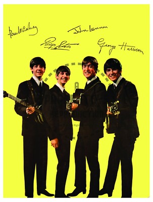 The Beatles パフォーマンス 大判カラー印刷　1960年代 The Beatles パフォーマンス 大判カラー印刷 1960年代