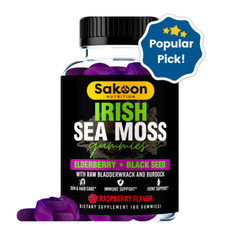 Sea Moss Gummies With Elderberry  Black Seed Oil