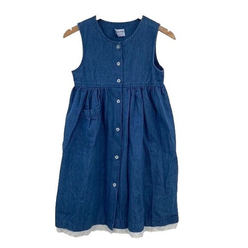 Hope And Harlow Blue Denim Mini Dress Women's 4 SleeveLess Farm Girl Core  VTG P2 | eBay