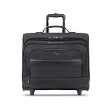 Solo New York Columbus 15.6-Inch Laptop Rolling Overnighter Case, Removable S...