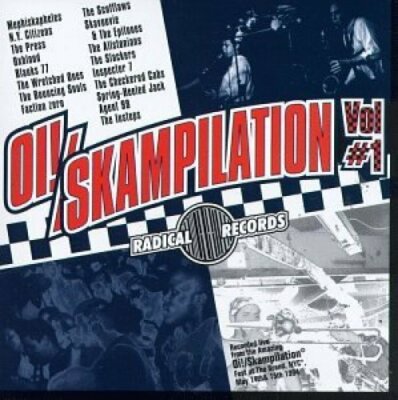 Oi! Skampilation 1 N.Y. Citizens, Mephiskapheles, Press, Blanks 77, Facti.. [CD]