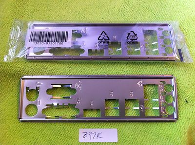 ASUS IO SHIELD for  H110M PLUS D3 , H110M A D3,  H110M A,  ORIGINAL CLASS-A