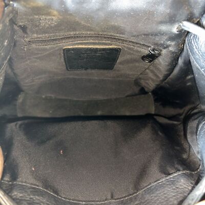 Vintage Brighton Monica crocodile Backpack Black/Brown | eBay display picture 1