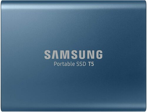 købe lejesoldat tin SAMSUNG T5 Portable SSD 500GB - Up to 540MB/s - USB 3.1 (MU-PA500B/AM) |  eBay