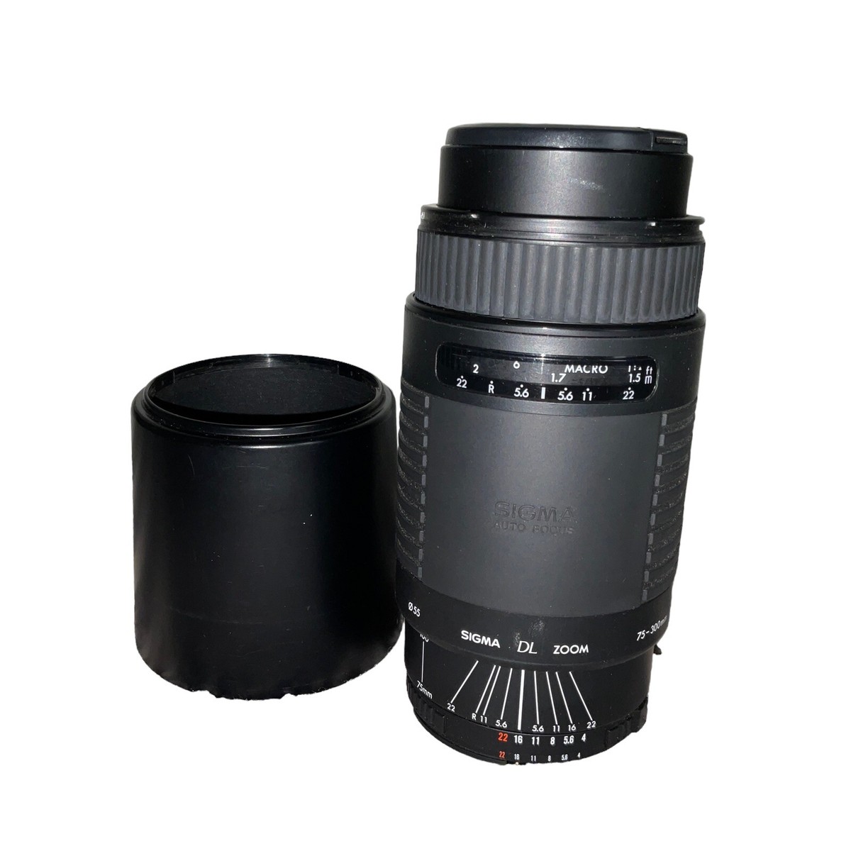 SIGMA DL ZOOM 75-300mm 1:4-5.6 本体 SIGMA DL Zoom 75-300mm 1:4-5.6 Multi Coated Macro Lens, Hood | eBay