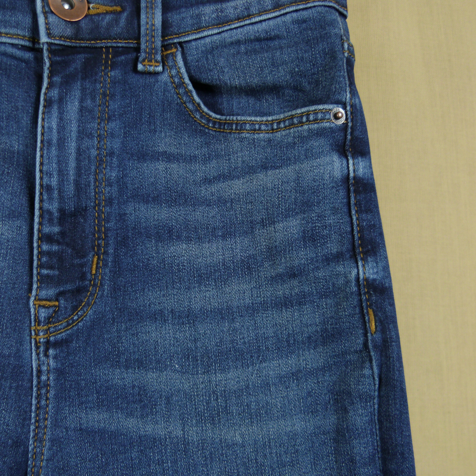 BNWOT New M&S Womens Jeans UK Size 6 Regular Dark Blue Denim Sophia