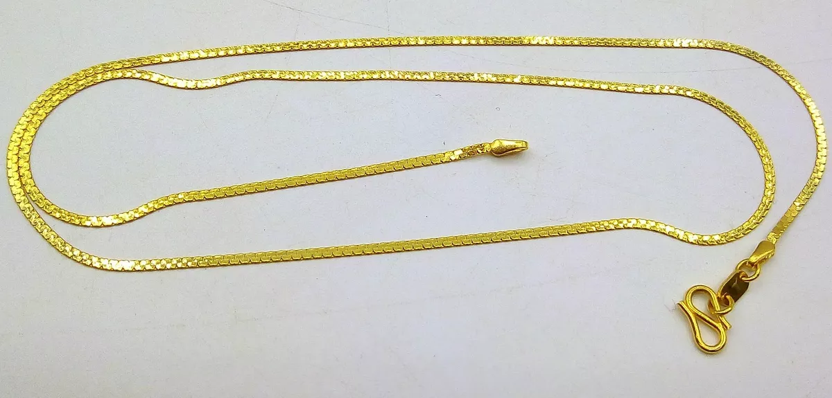 Flat cheap box chain