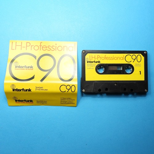 🦩 1x INTERFUNK LH-Professional C 90 * Type 2 * Cassette Kassette кассета * 1978 - Picture 2 of 3