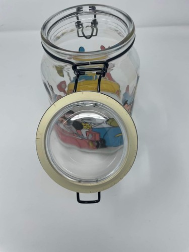 *Rare* VTG Disney Mickey Mouse and Friends Drive-in Theater Canning Style Jar - Picture 7 of 8