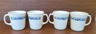 Vintage Corelle Old Town Blue (Corelle) by Corning Coffee Cups Lot of 4
