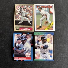 Willie Randolph Vintage Lot Of 4 All Yankees (WR4)