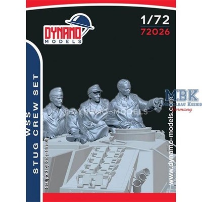 Dynamo Models DYM72026 W-SS   Stug Crew Set 1:72