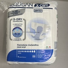 Adult Incontinence Diaper Briefs with 8 Hours of Protection X-Dry Technology ...