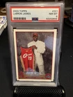 2003-04 Topps Draft Pick LeBron James #221 (RC) PSA 8 NM-MT