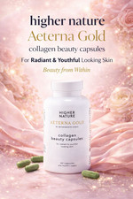 Aeterna Gold Collagen Beauty 90 Capsules Radiant Youthful Skin Support