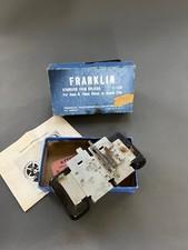 Franklin Standard Film Splicer S-100 For 8mm or 16mm Silent Sound Black VTG