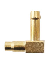1/4" Brass Fuel Inlet Fitting Kelhin CV Carb & Butterfly Carb 27371-76A for Harl