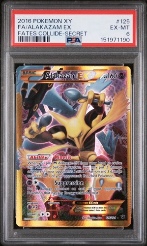 Alakazam-EX graded PSA 6 for sale on eBay