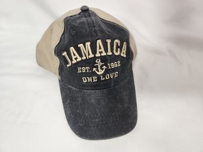 Lucky 7 Jamaica 1962 One Love Baseball Cap Men's Adjustable 2-tone Cotton Hat