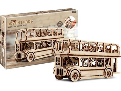 Revell - Wooden Constructor Tiny Adventures - London Bus 1/40 00618