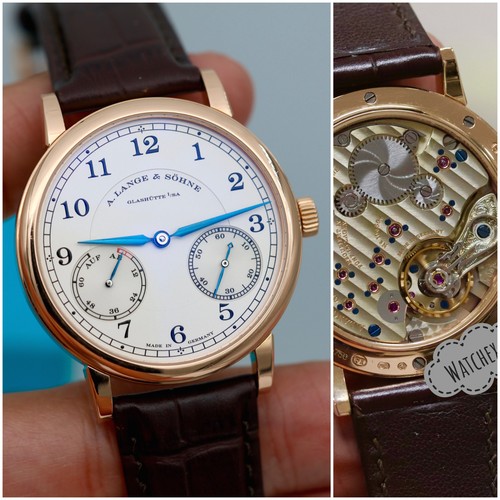 A Lange & Sohne. 1815 UP/DOWN - 234.032. Box, Papers. 39mm