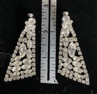 FANTASY OF JEWELS Clip/screw Back Rhinestone Earrings Large — photo 4