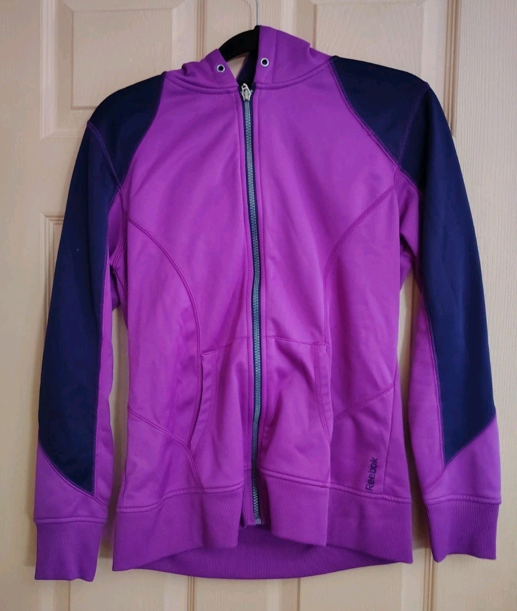 Reebox Purple Medium 💯% Polyester Spring/ Fall J… - image 1