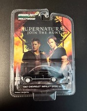 GreenLight Supernatural 1967 Chevy Impala Sport Sedan 1:64 Join The Hunt NEW NIP