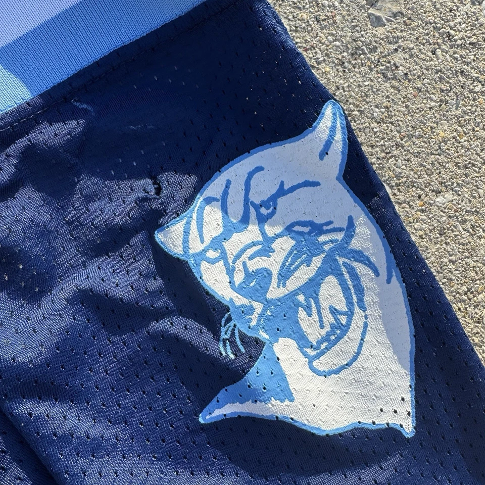 Camiseta deportiva de fútbol americano Russell vintage de los 80 grande #80 años 80 azul marino deportiva Foto 3 de 4