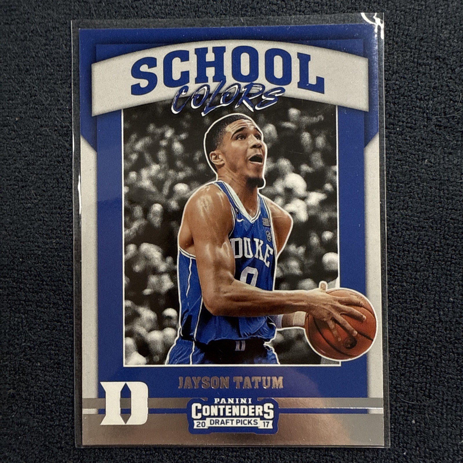2017-18 Panini Contenders Draft Picks - School Colors #5 Jayson Tatum (RC)