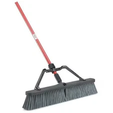 Libman 825003 24 In Sweep Face Push Broom, Gray