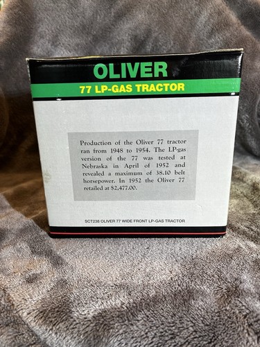 1/16 Oliver Highly Detailed 77 Row Crop LP-Gas Tractor With Wide Front - Picture 2 of 11
