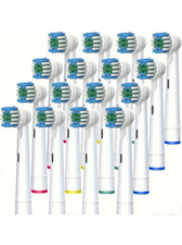 16x Replacement Brush Heads For Oral-B Electric Toothbrush Fit Advance Power/Pro