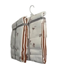 2 sets Carter  s Baby Receiving Blankets 4pk each Cotton brown Safari animals